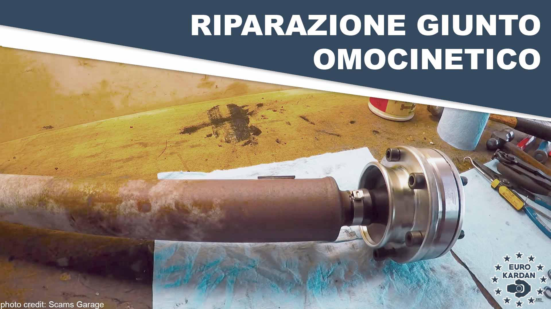 Riparazione giunto cardanico omocinetico | EuroKardan